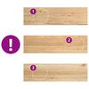 vidaXL Window Sills 2 pcs&nbsp;Untreated 90x25x2 cm Solid Wood Oak