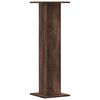 vidaXL Plant Stands 2 pcs Brown Oak 30x30x95 cm Engineered Wood