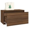 vidaXL Hall Bench 80x40x45 cm Brown Oak Engineered Wood