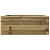 vidaXL Garden Planter 60x60x23 cm Impregnated Wood Pine