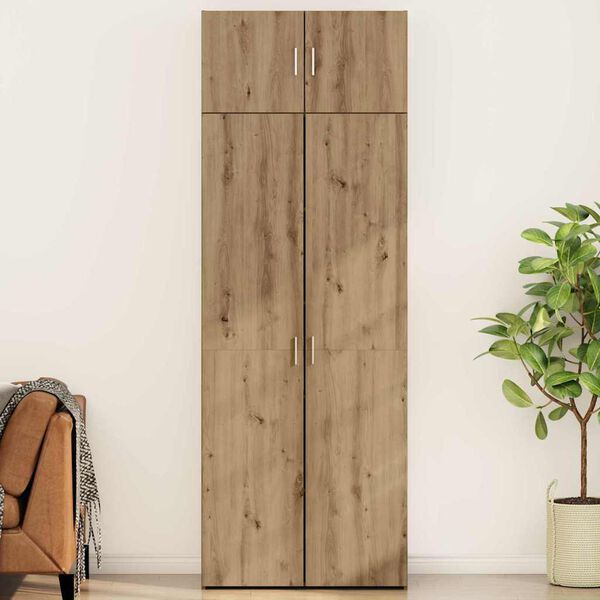 vidaXL Storage Cabinet 3 pcs Artisan Oak