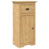 vidaXL Bathroom Cabinet with Drawer BODO Honey Brown 44 x 30 x 90 cm