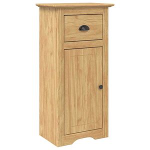vidaXL Bathroom Cabinet with Drawer BODO Honey Brown 44 x 30 x 90 cm