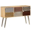 vidaXL Sideboard 120x30x75 cm Solid Mango Wood
