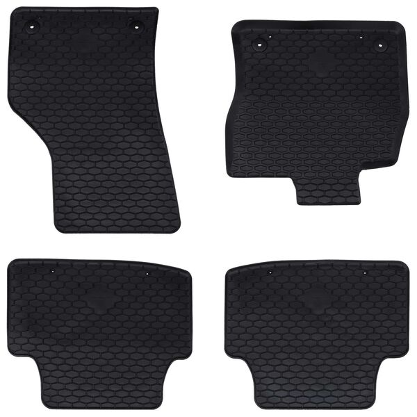 vidaXL Car Mat 4 pcs Black suitable for &Scaron;koda OCTAVIA III 2013-2019