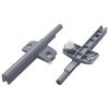 vidaXL Soft Close Damper 2 pcs Grey 125 x 47 x 15 mm PP