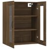vidaXL Hanging Wall Cabinet Brown Oak 69.5x34x90 cm