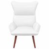 vidaXL Armchair White 69 x 74 x 93 cm Artificial Leather