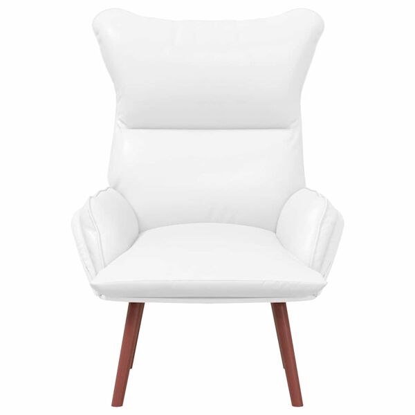 vidaXL Armchair White 69 x 74 x 93 cm Artificial Leather