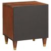 vidaXL Bedside Cabinet 2 pcs Brown 40 x 33.5 x 46 cm Solid Acacia wood