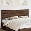 vidaXL Headboard Brown Oak 200 cm Engineered Wood