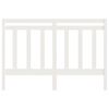 vidaXL Bed Headboard White 156x4x100 cm Solid Wood Pine