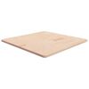 vidaXL Table Top | Medium brown | Solid Oak Wood | 90x90 cm | Simple | Table Top