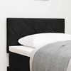 vidaXL Headboard Height Adjustable with Headboard Black 80 cm Velvet