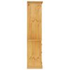 vidaXL Cupboard Mexican Pine Corona Range 80x40x170 cm