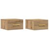 vidaXL Bedside Cabinet 2 pcs 35 x 35 x 20 cm Engineered Wood