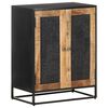 vidaXL Sideboard 60x35x75 cm Rough Mango Wood