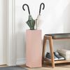 vidaXL Umbrella Stand Pink 15.5 x 15.5 x 49 cm Metal