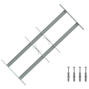 vidaXL Security Grille for Windows with 2 Crossbars 3 pcs 430-740 mm