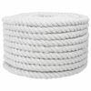 vidaXL Cotton Rope 20 mm 25 m White 100% Cotton