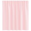 vidaXL Voile Curtains with Rod Pockets 2 pcs Light Pink