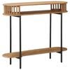 vidaXL Handmade End Table Teak Brown 90 x 30 x 75 cm Solid Acacia Wood