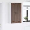 vidaXL Kitchen Cabinet with Storage Kalmar Brown Oak 60 x 31 x 100 cm