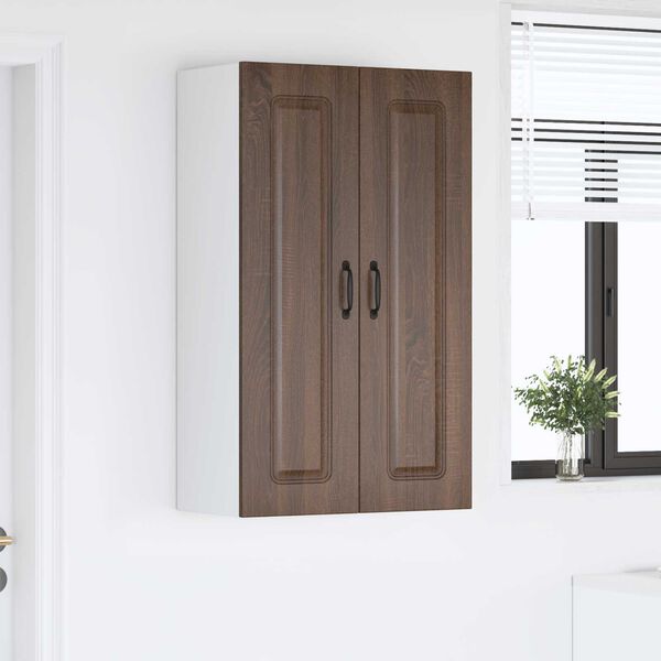 vidaXL Kitchen Cabinet with Storage Kalmar Brown Oak 60 x 31 x 100 cm