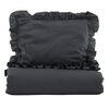 Venture Home Bed Set Levi 200x150 cm Cotton Anthracite