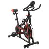 vidaXL Spin Bike Vexor Sport 120 kg Black and Red 46 x 105 x 115 cm