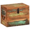 vidaXL Reclaimed Storage Box Solid Wood