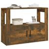 vidaXL Sideboard Smoked Oak 80x30x60 cm Engineered Wood