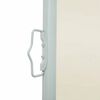 vidaXL Patio Retractable Side Awning 170x300 cm Cream