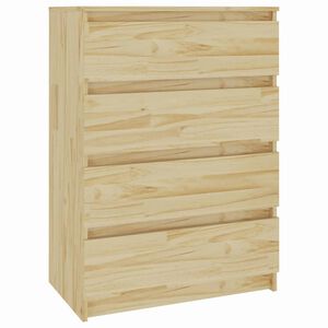 vidaXL Side Cabinet 60x36x84 cm Solid Pinewood