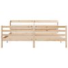 vidaXL Bed Frame with Headboard without Mattress 200x200 cm