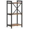 vidaXL Bookshelf Old wood 40 x 30 x 85 cm Engineered Wood