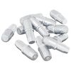 vidaXL Shelf Peg 12 pcs Silver 7 x 16 mm Iron