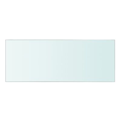 vidaXL Shelf Panel Glass Clear 40x15 cm