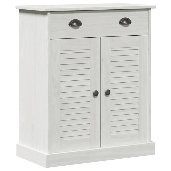 vidaXL Bathroom Cabinet VIGO White and Antique White 68 x 34 x 80 cm