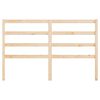 vidaXL Bed Headboard 141x4x100 cm Solid Wood Pine