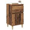 vidaXL Bedside Cabinet Old Wood 40 x 35 x 70 cm Engineered Wood