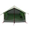 vidaXL Camping Tent 2-Person Green Waterproof