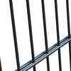 vidaXL 2D Fence Gate (Single) Anthracite Grey 100x140 cm