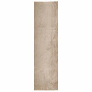 vidaXL Area Rugs Rectangular HUARTE Sand 300 x 80 cm Polyester