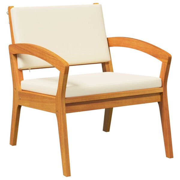 vidaXL Garden Chair 2 pcs Brown Solid Acacia wood