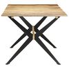 vidaXL Dining Table 180x90x76 cm Solid Mango Wood