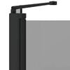 vidaXL Bi-Folding Shower Enclosure Dark Transparent 120 x 67 x 129 cm