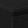 vidaXL Bedside Cabinet Black Oak 30 x 30 x 40 cm Engineered Wood