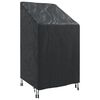 vidaXL Garden Chair Cover Black 70 x 70 x 85 / 125 cm 600D Oxford Fbric