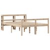 vidaXL Senior Bed with Headboard without Mattress 120x190 cm Small Double